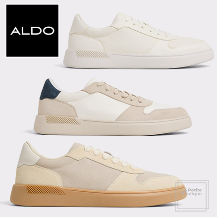 【ALDO】レザー&スエード☆Retrosneaker レースアップスニーカー