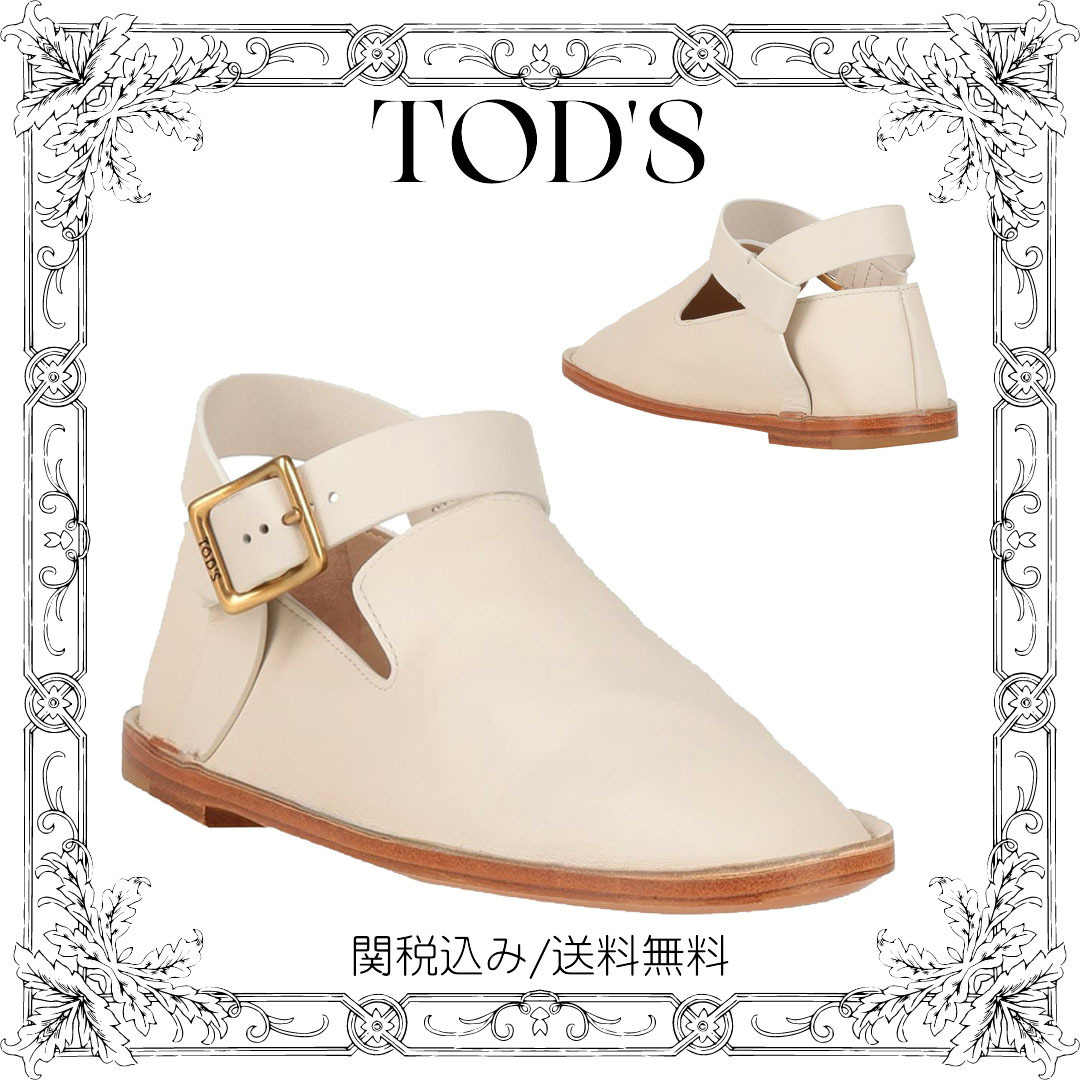 【TOD'S】関税込み送料無料 モカシン ブランドロゴ