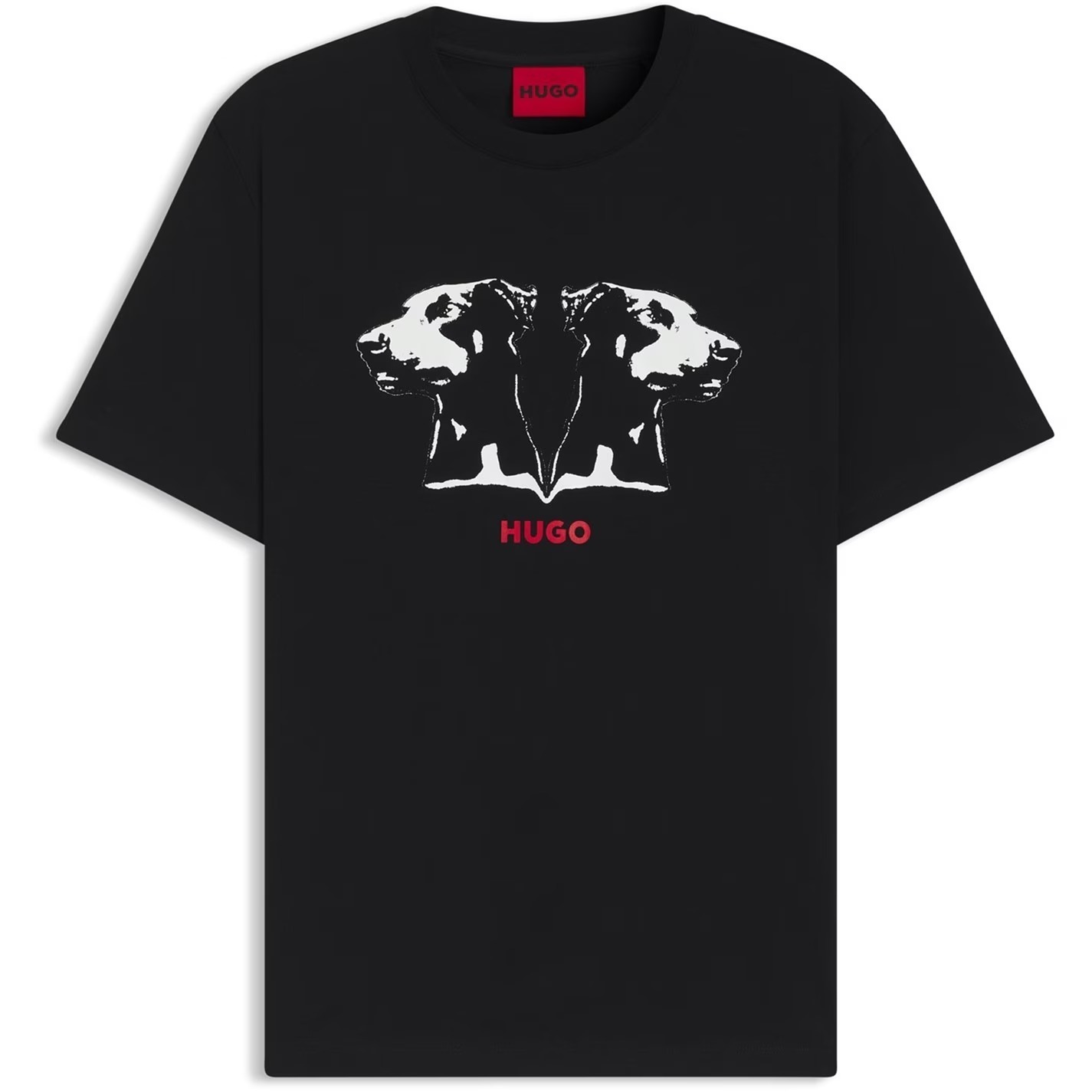 Hugo Dobermann Print Tシャツ