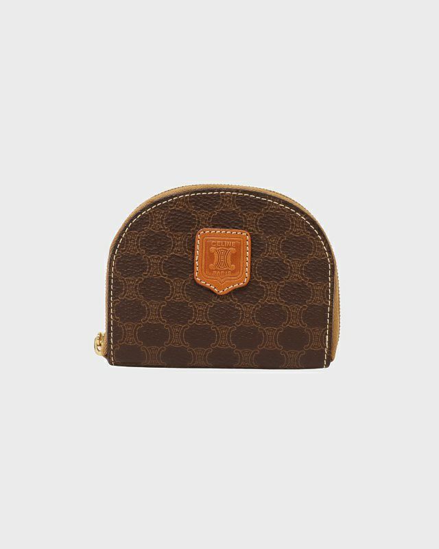 CELINE マカダム柄コンパクトウォレット