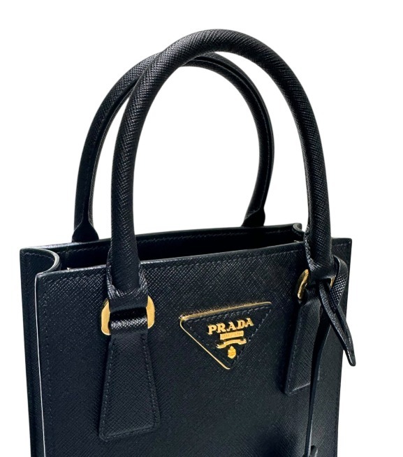 《PRADA》 サフィアーノラックスミニ ショルダーバッグ 中古