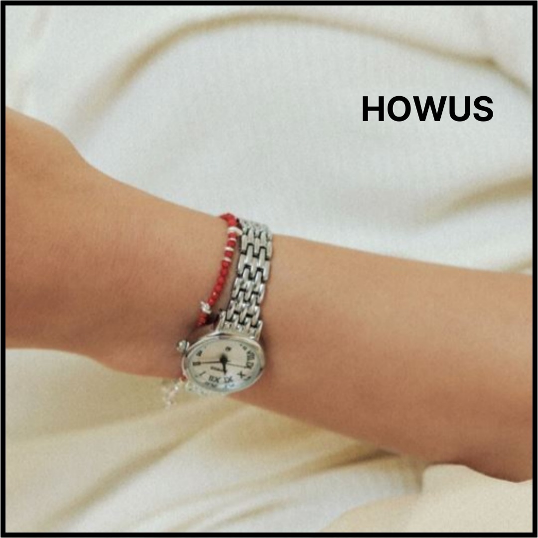 [HOWUS] TIMELESS WATCH (SILVER) / 税込み