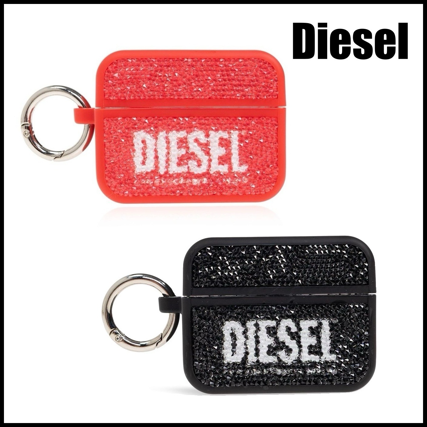 【DIESEL】装飾Airpodケース ※送関込