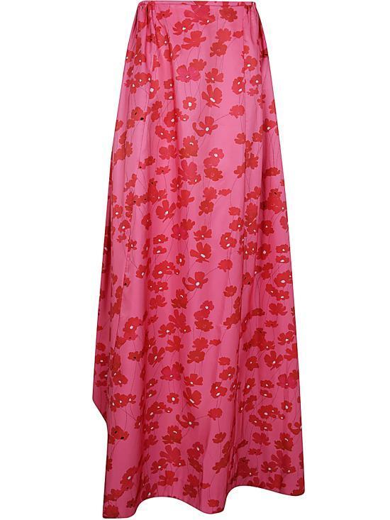 スカート BERNADETTE Women Mid Skirts PS25RTWSKIRTELL E12 RED