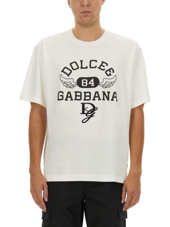 Tシャツ・カットソー DOLCE  GABBANA Men T Shirts G8PN9Z WHITE