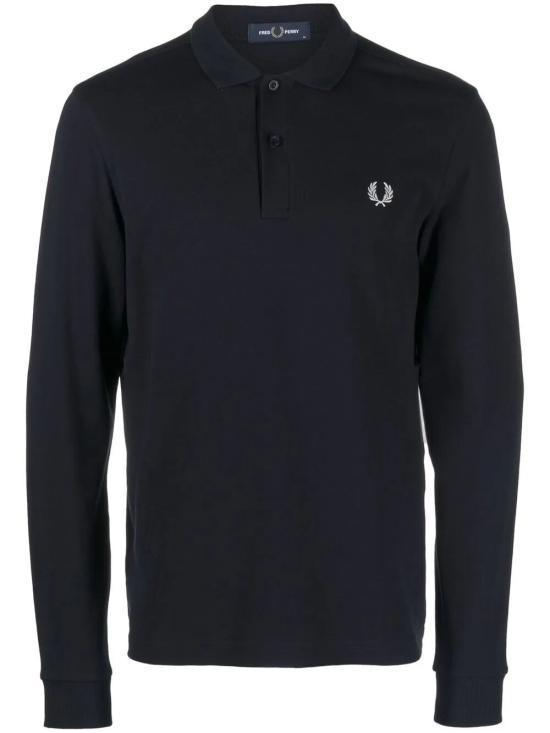 シャツ FRED PERRY Men Long Tops M6006096 608 BLUE
