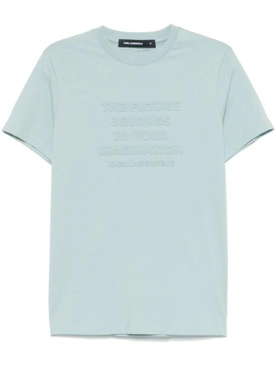 Tシャツ・カットソー KARL LAGERFELD Men T Shirts 755085600 BLUE