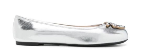 フラットシューズ PINKO Women Shoes SD0295P049 GIOIA03ZZF Silver