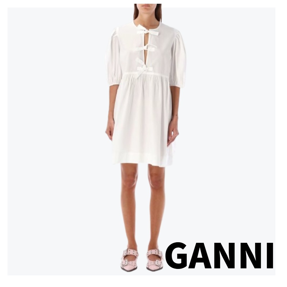 【GANNI】Popleine Mini dress