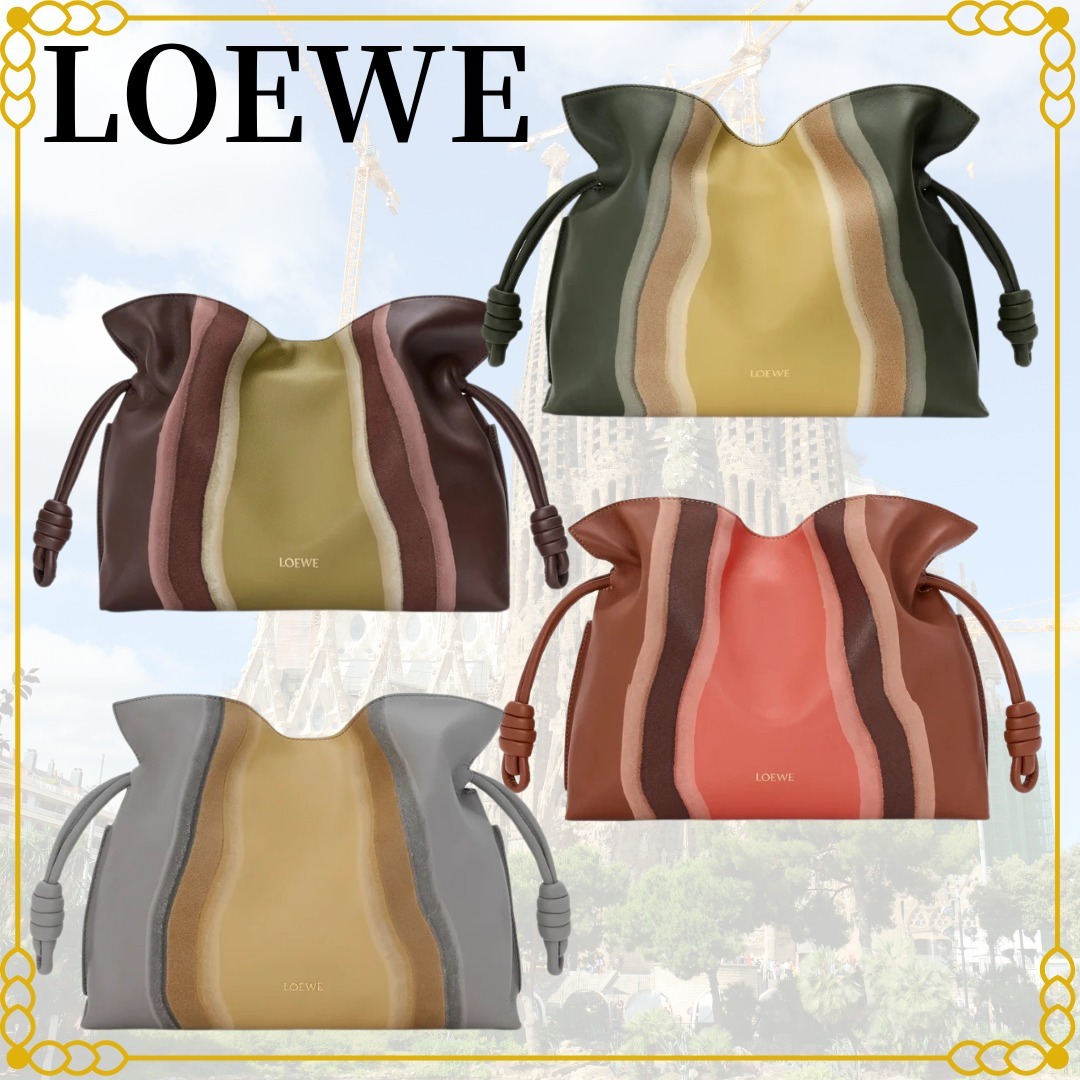 新作☆LOEWE直営店 ミディアム フラメンコ クラッチ A411FC1XCX