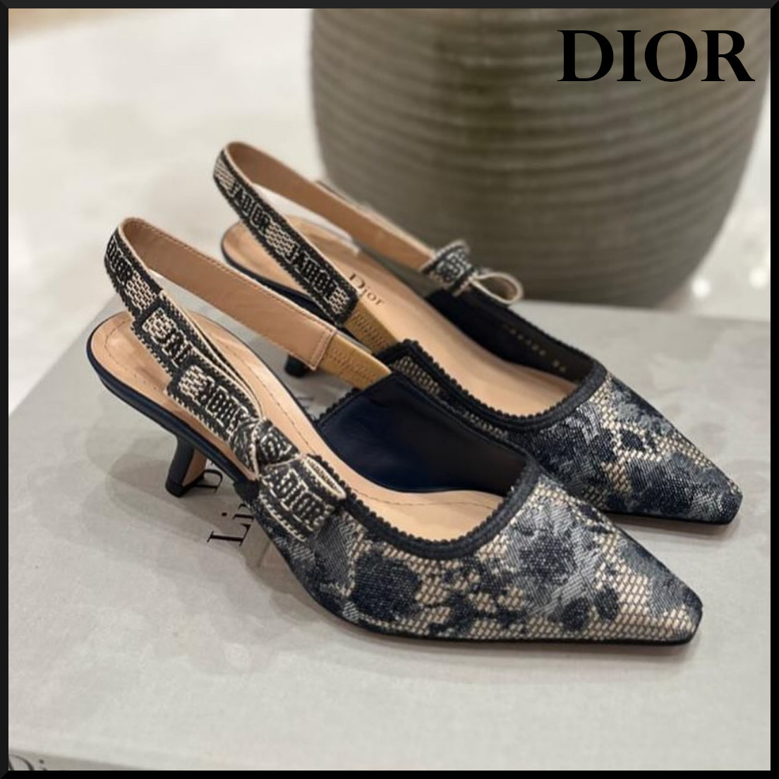 【入手困難★】Dior J'Adior スリングバックパンプス