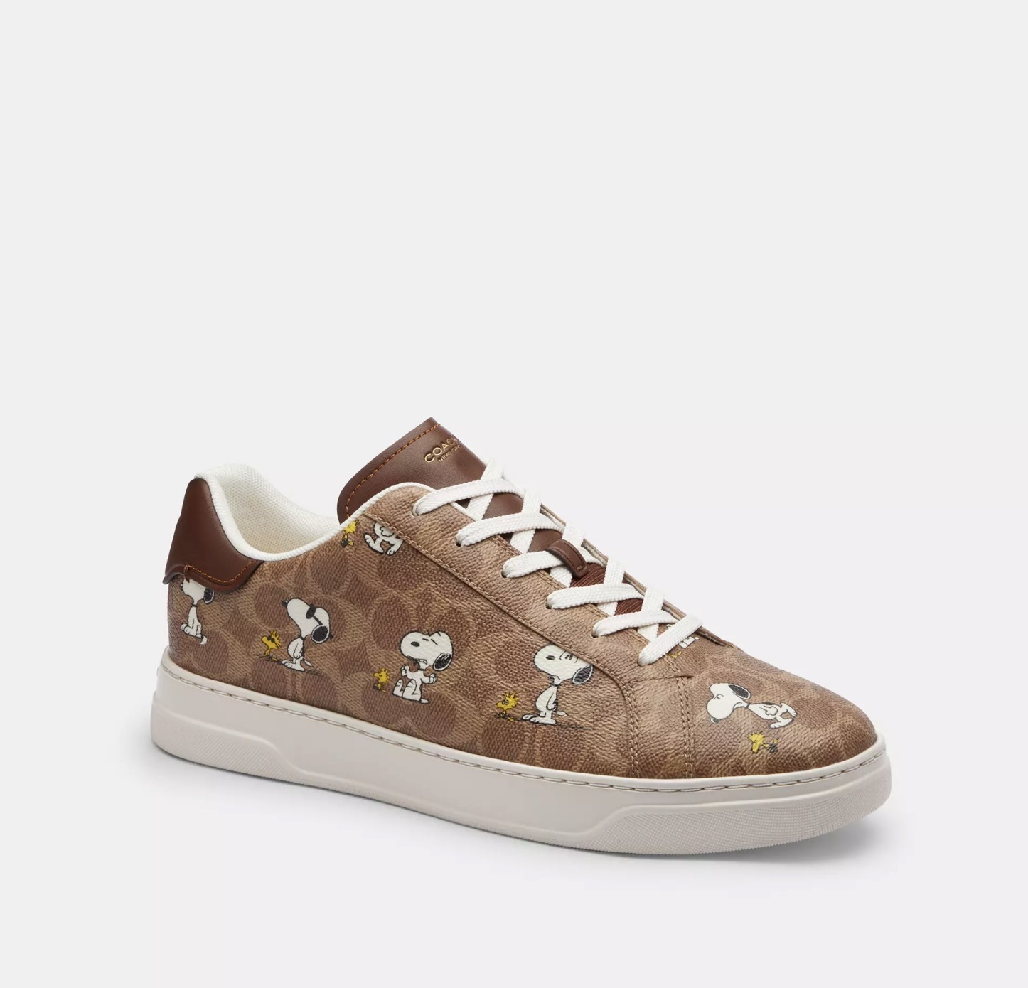 【COACH X PEANUTS】ハイ ライン スニーカー スヌーピー