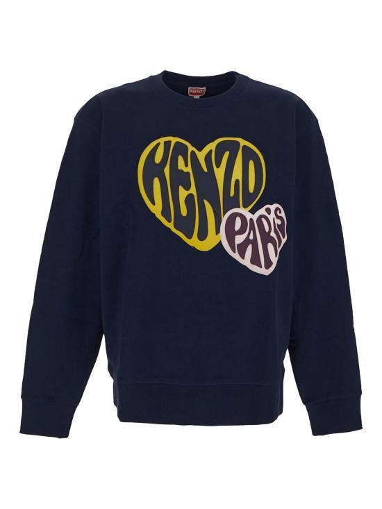 Tシャツ・カットソー KENZO Men Tops FD65SW0814MF77 Blue