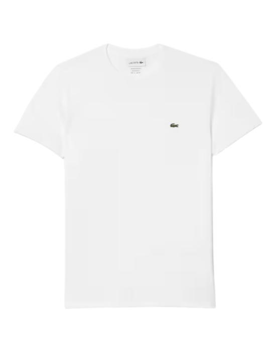 Tシャツ・カットソー LACOSTE Men T Shirts TH6709 1 White
