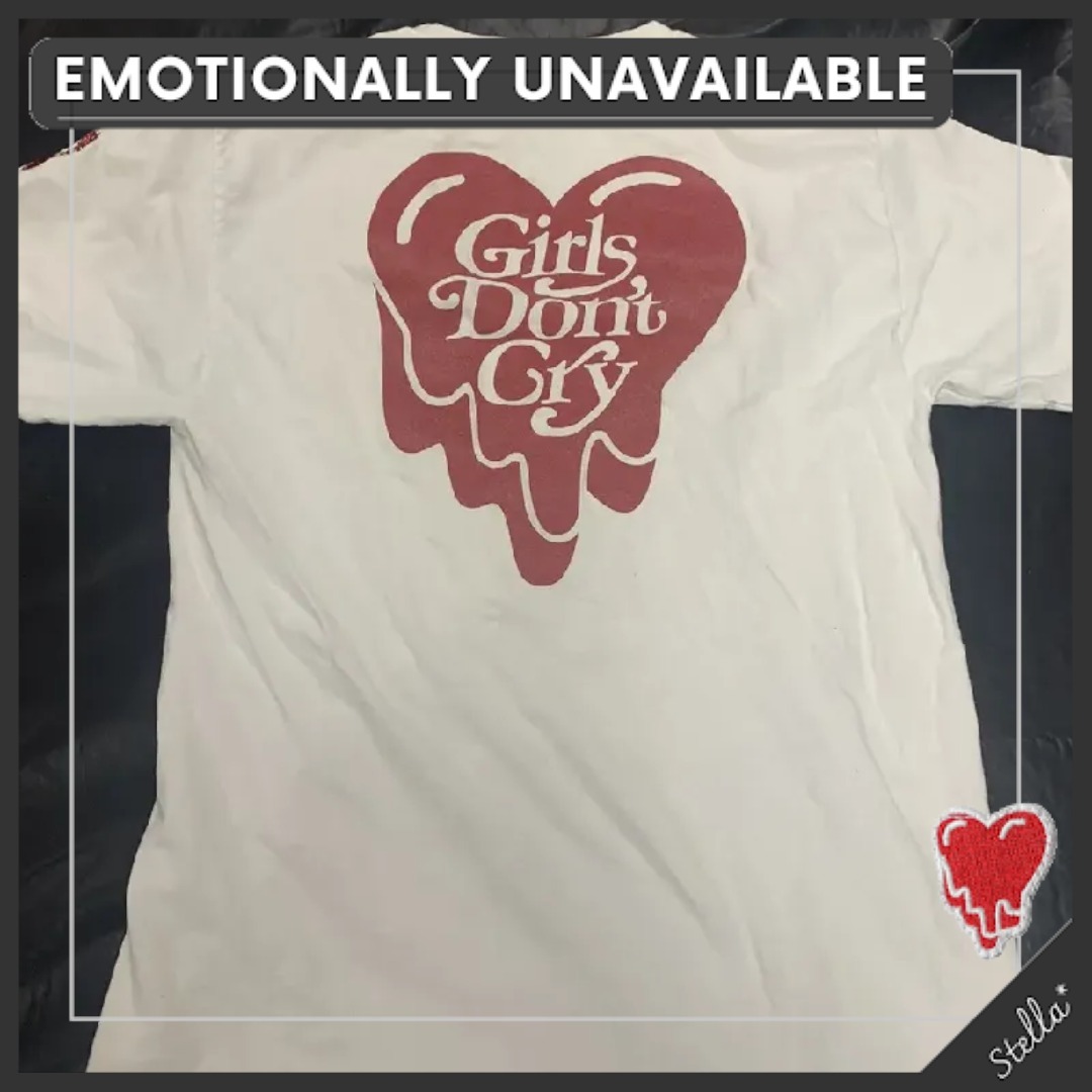 送料関税込み■EMOTIONALLY UNAVAILABLE■ × Girls Don’t Cry
