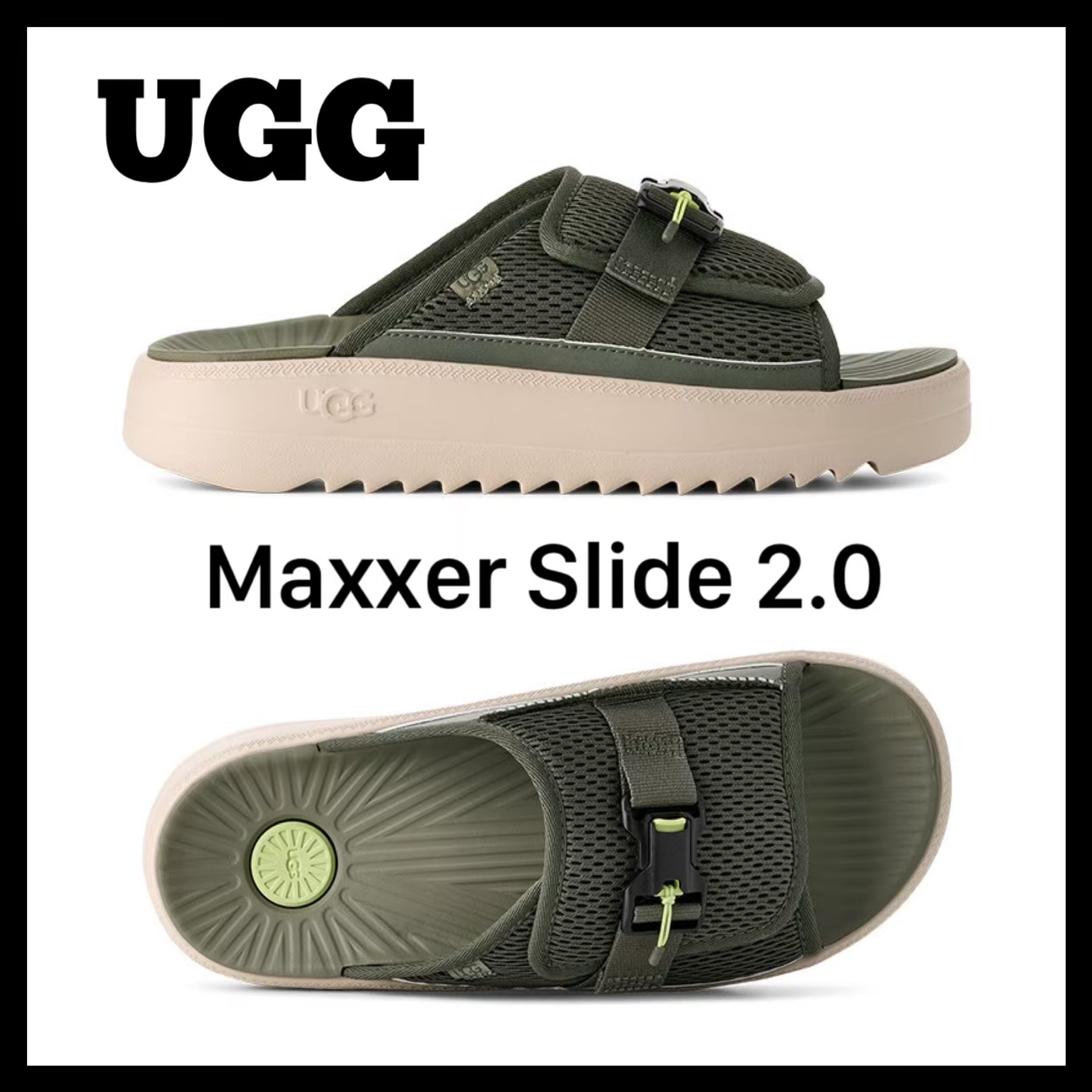 【UGG】Maxxer サンダル 2.0 送料間税込 グリーン