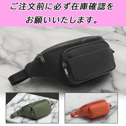 国内配送☆ZARA☆テクニカル生地ベルトバッグ 3色 (ZARA