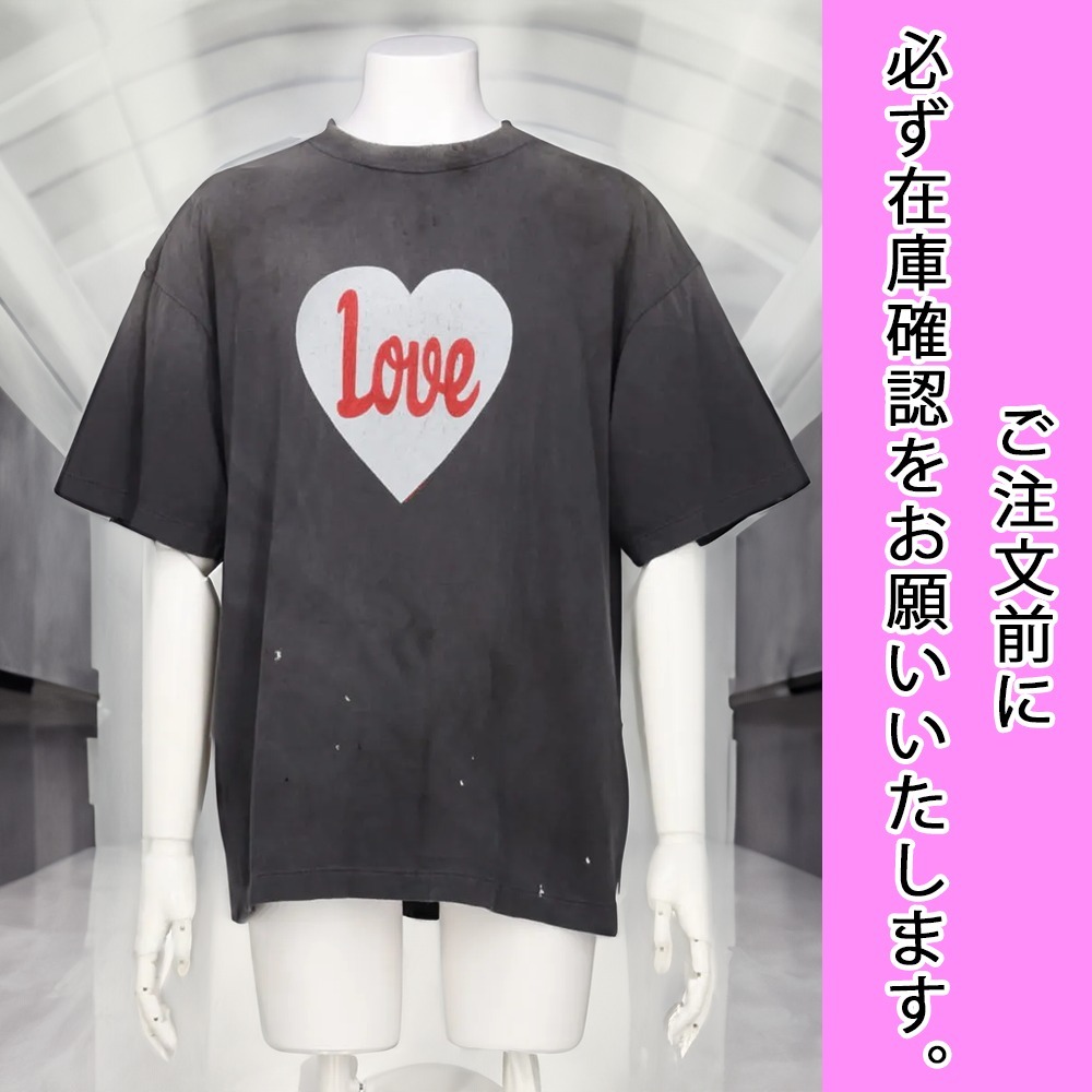 国内配送★SAINT Mxxxxxx★HEART LOVE Tシャツ
