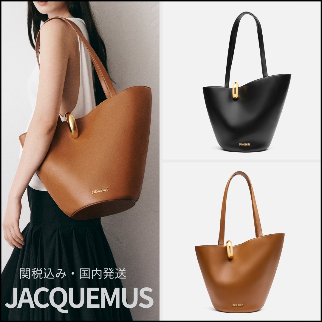 関税込み◎【JACQUEMUS】Bambola ミディアムバケットバッグ