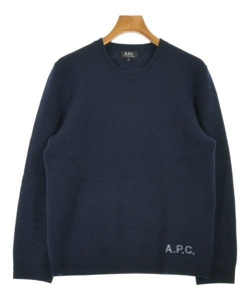 A.P.C. アーペーセー ニット・セーター 紺 S 0400725Y0144
