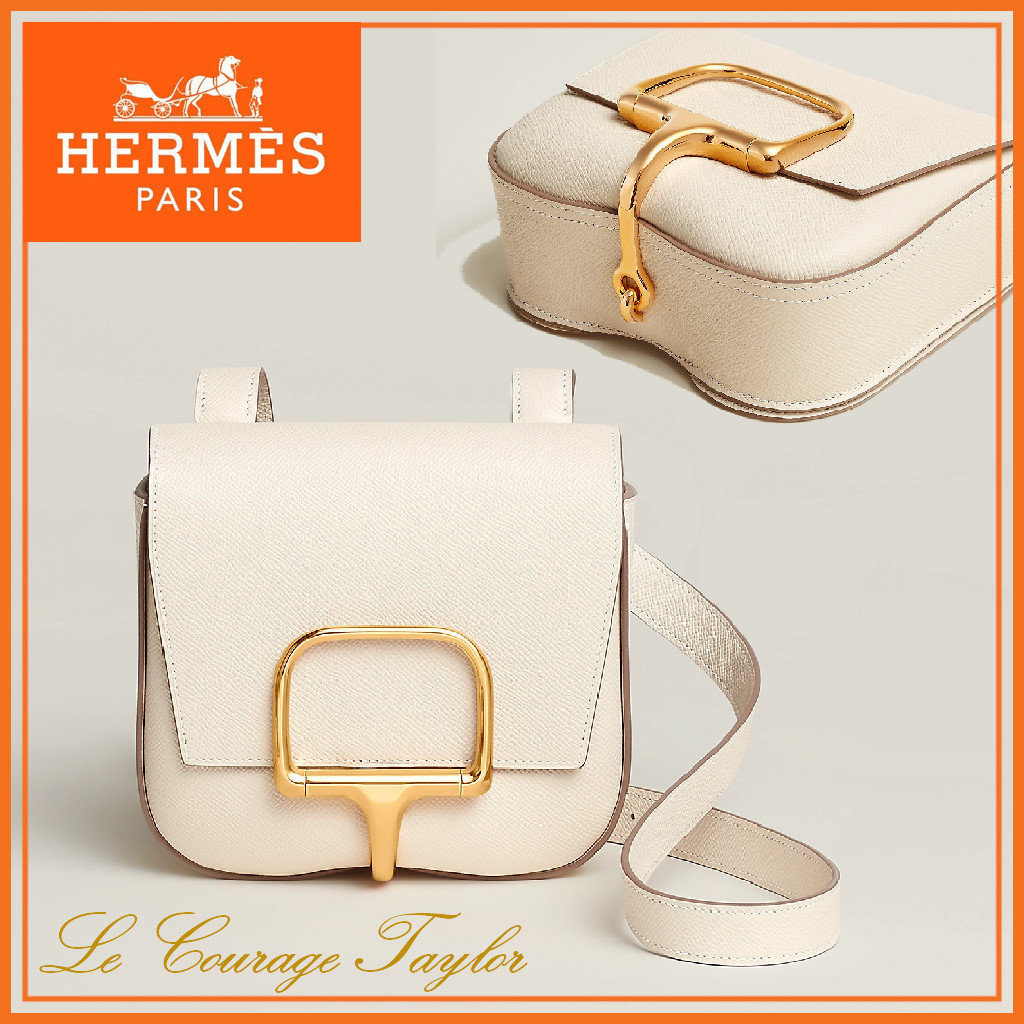 上品なデザイン♪【HERMES】デラ・カヴァレリア ミニバッグ