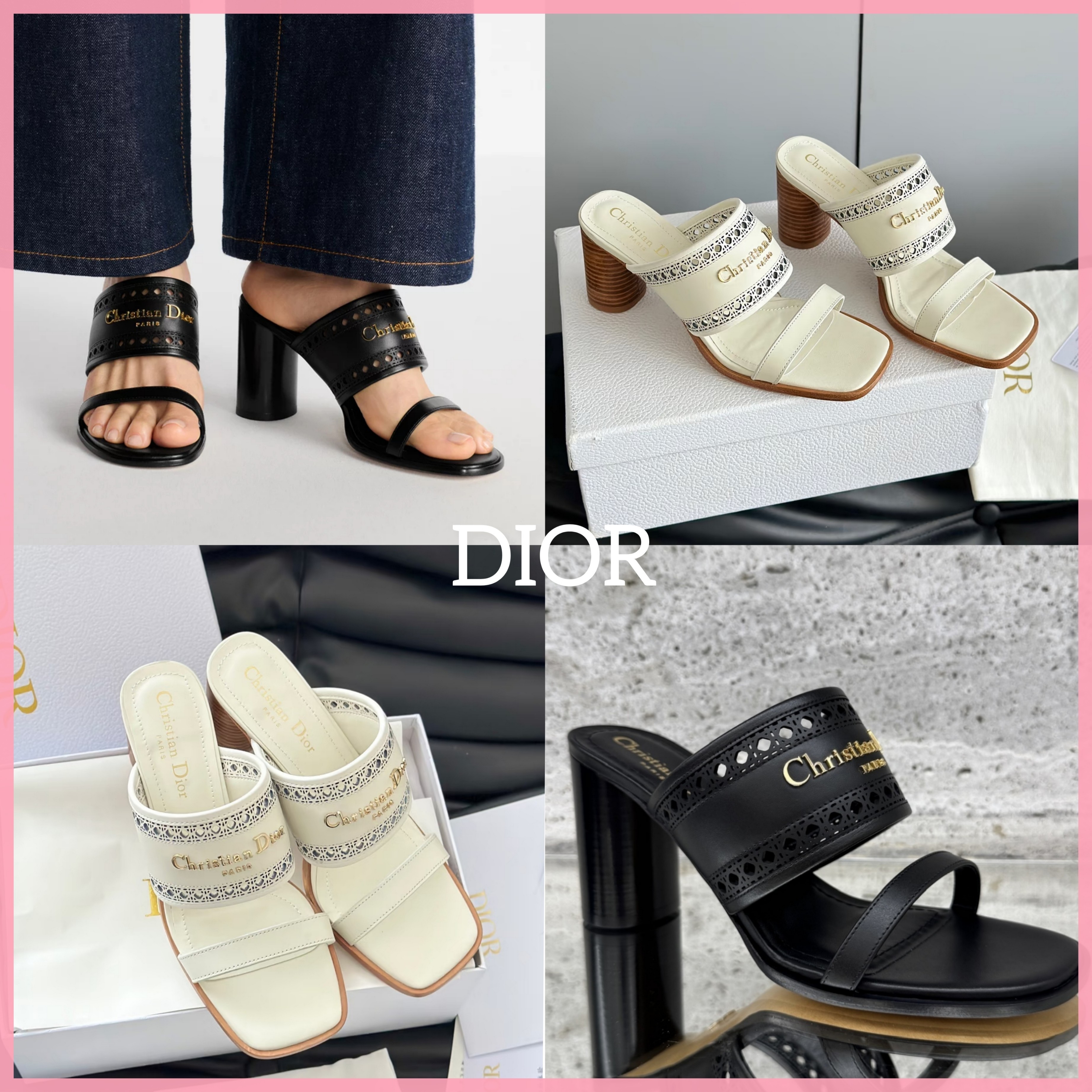 【希少商品】Dior レディース サンダル ヒール