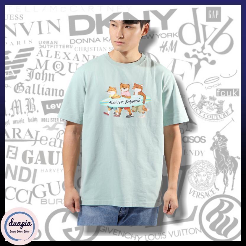 ★MAISON KITSUNE★サーフィン フォックス コンフォート Tシャツ