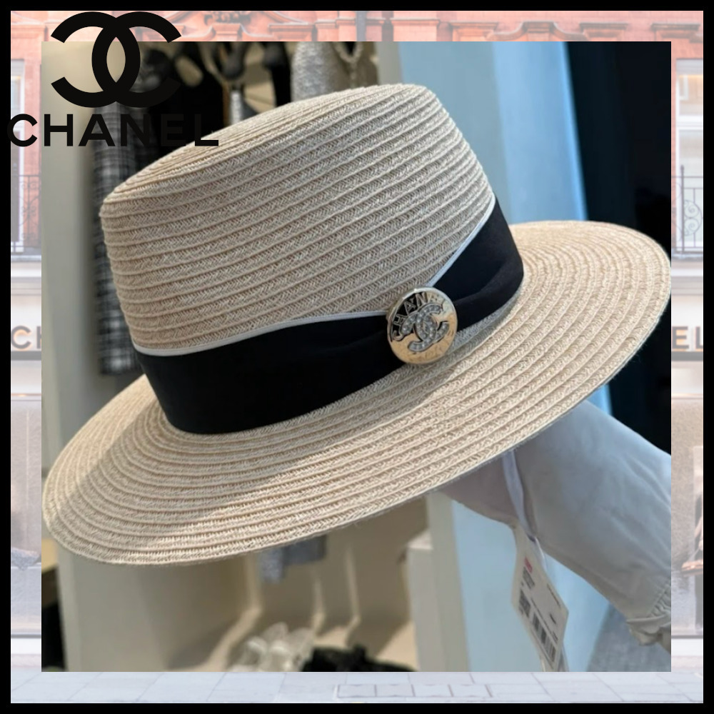 【ロゴチャームがオシャレ♡】CHANEL ハット