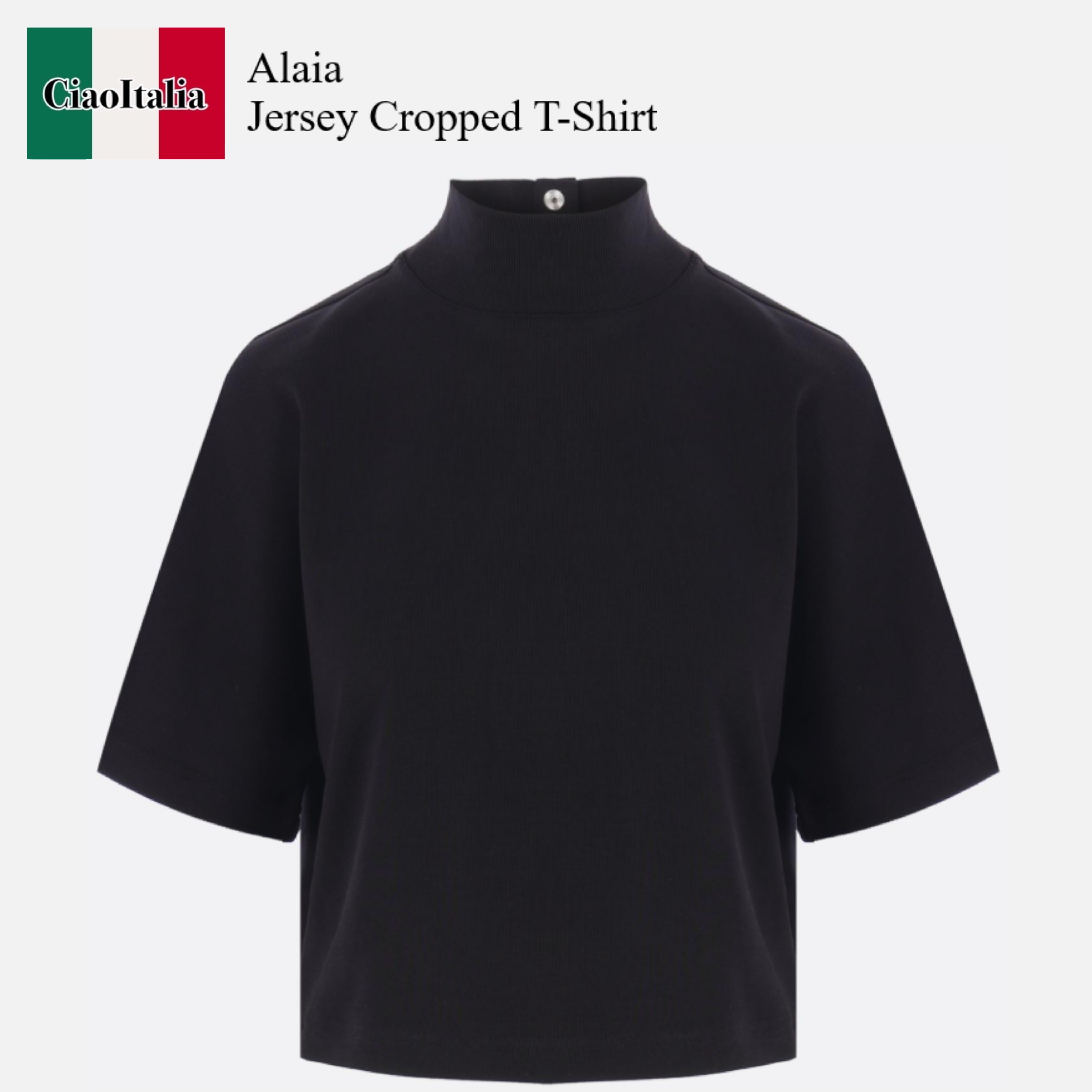 Tシャツ・カットソー Alaia Jersey Cropped T-Shirt