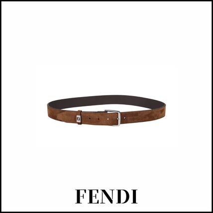 関税込★VIP価格【FENDI】レザーベルト レザー（本革） FENDI(フェンディ) ベルト(メンズ) - 海外通販の