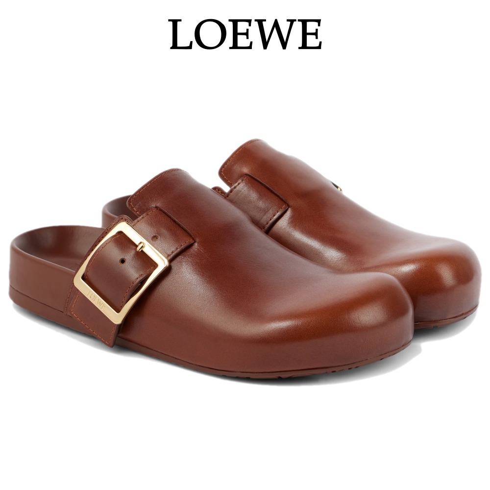 【Loewe】イーズレザークロッグ