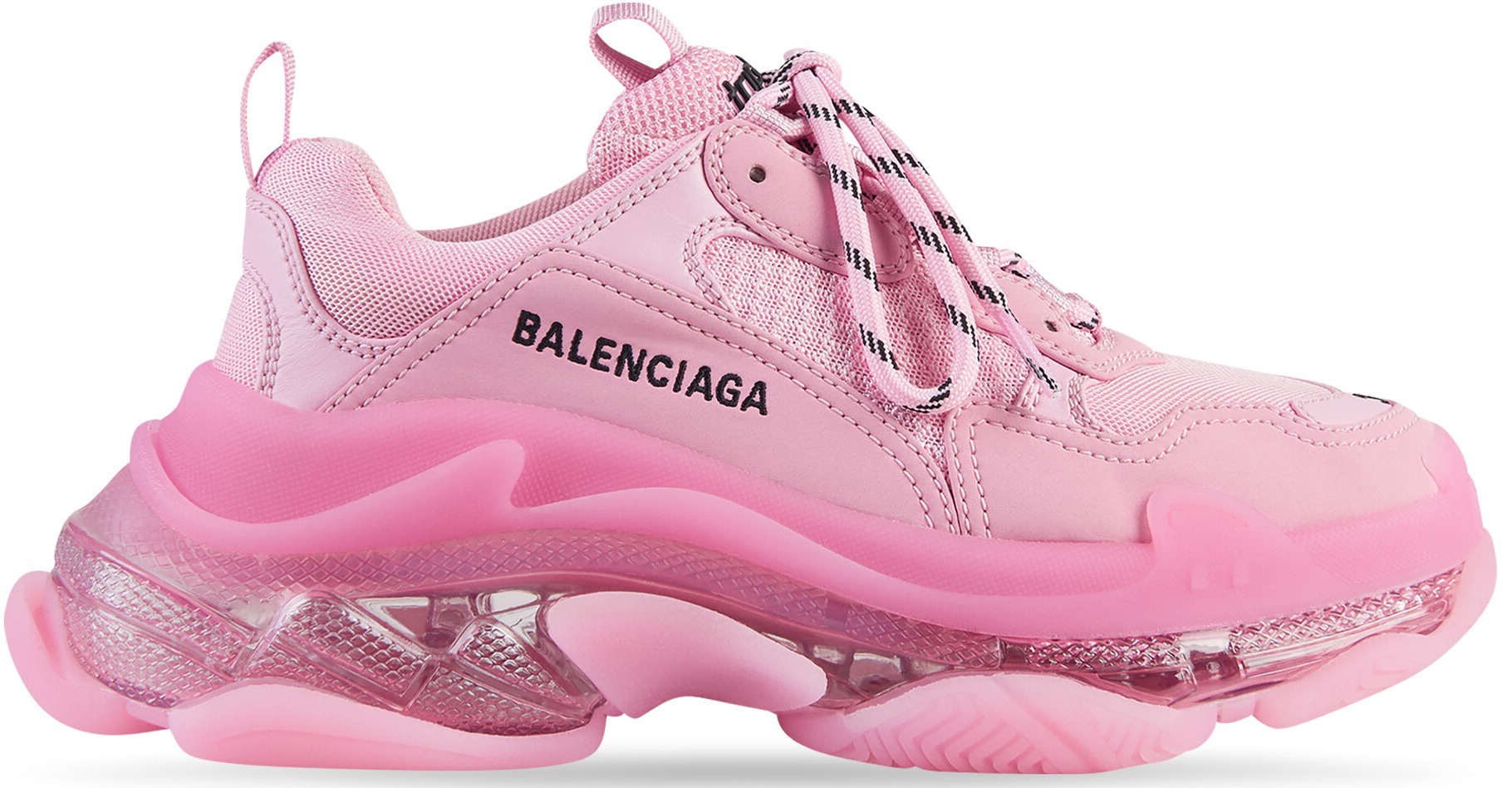 【BALENCIAGA】Triple S Clear Sole Sneaker ★関税送料込み