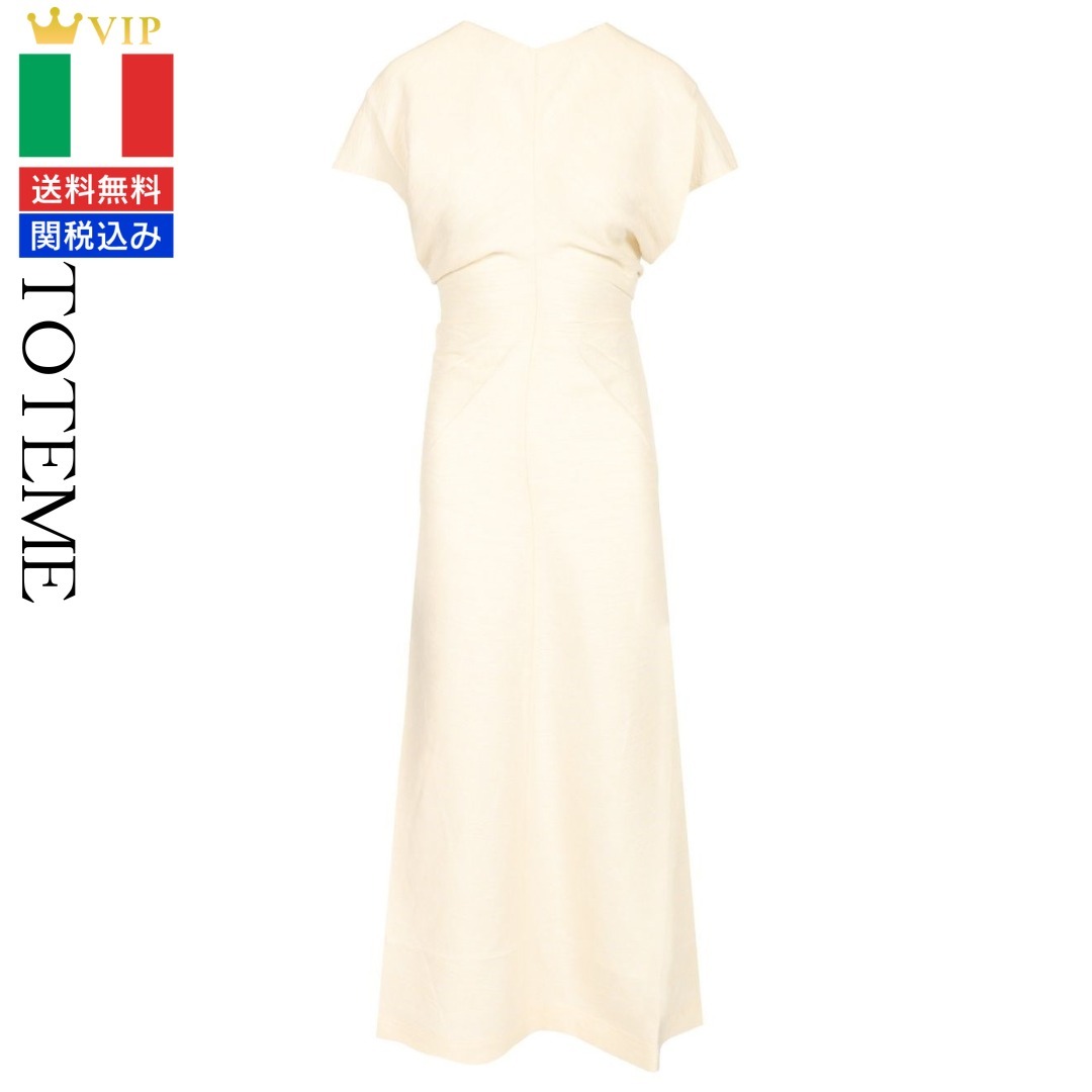 VIP【関税送料無料】希少 Toteme Long flared dress