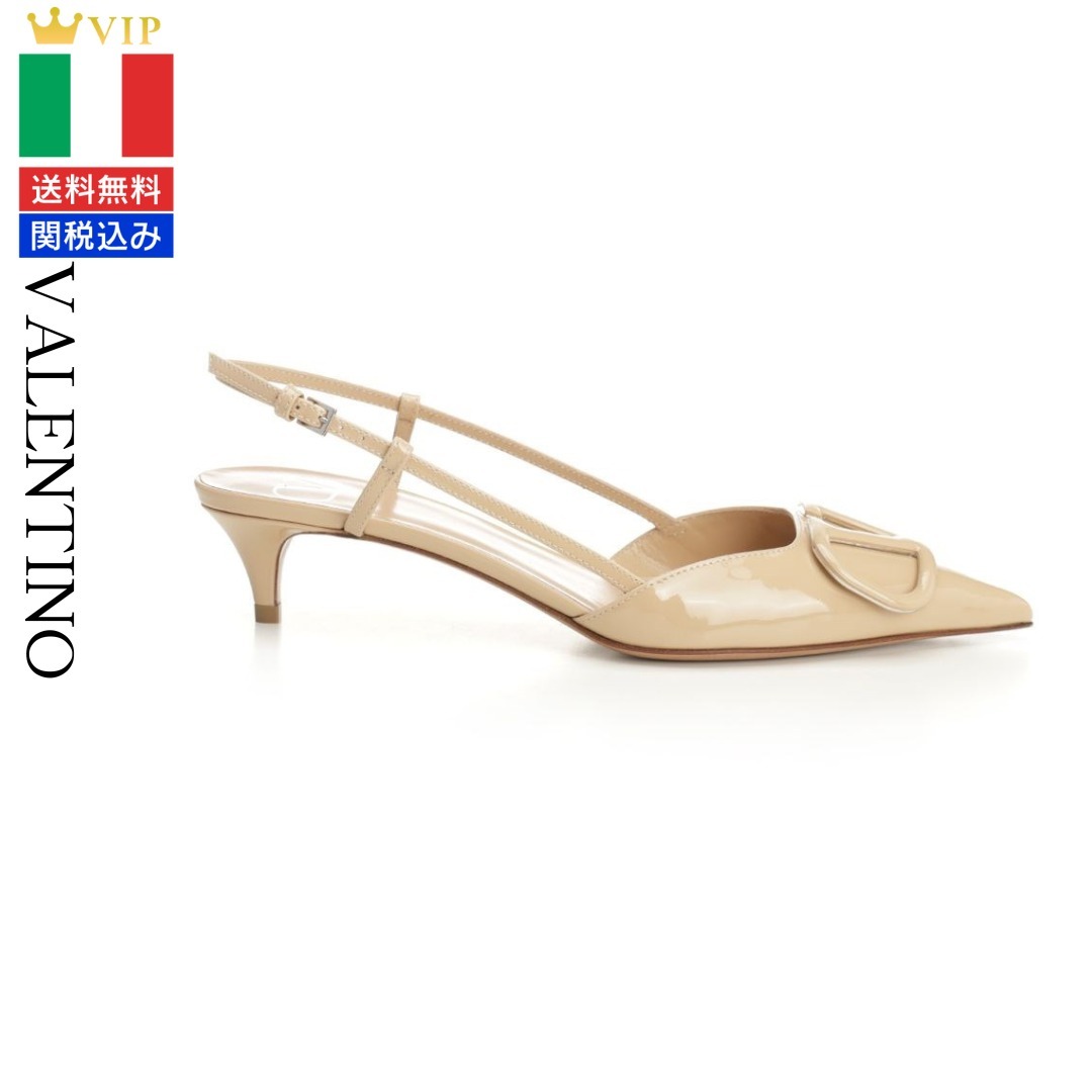 VIP【関税送料無料】希少 Valentino Garavani Vlogo pump