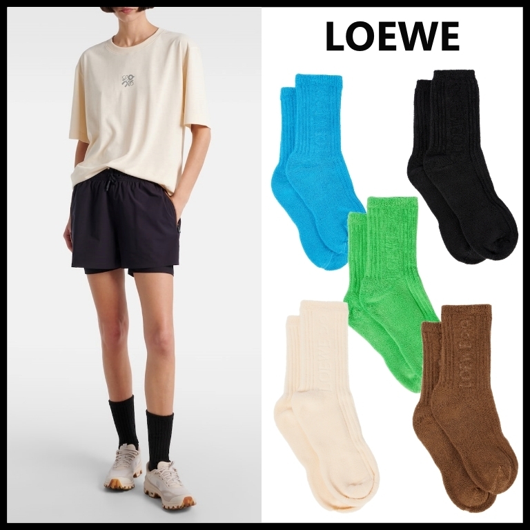 【LOEWE】LOEWE x On ソックス コットン