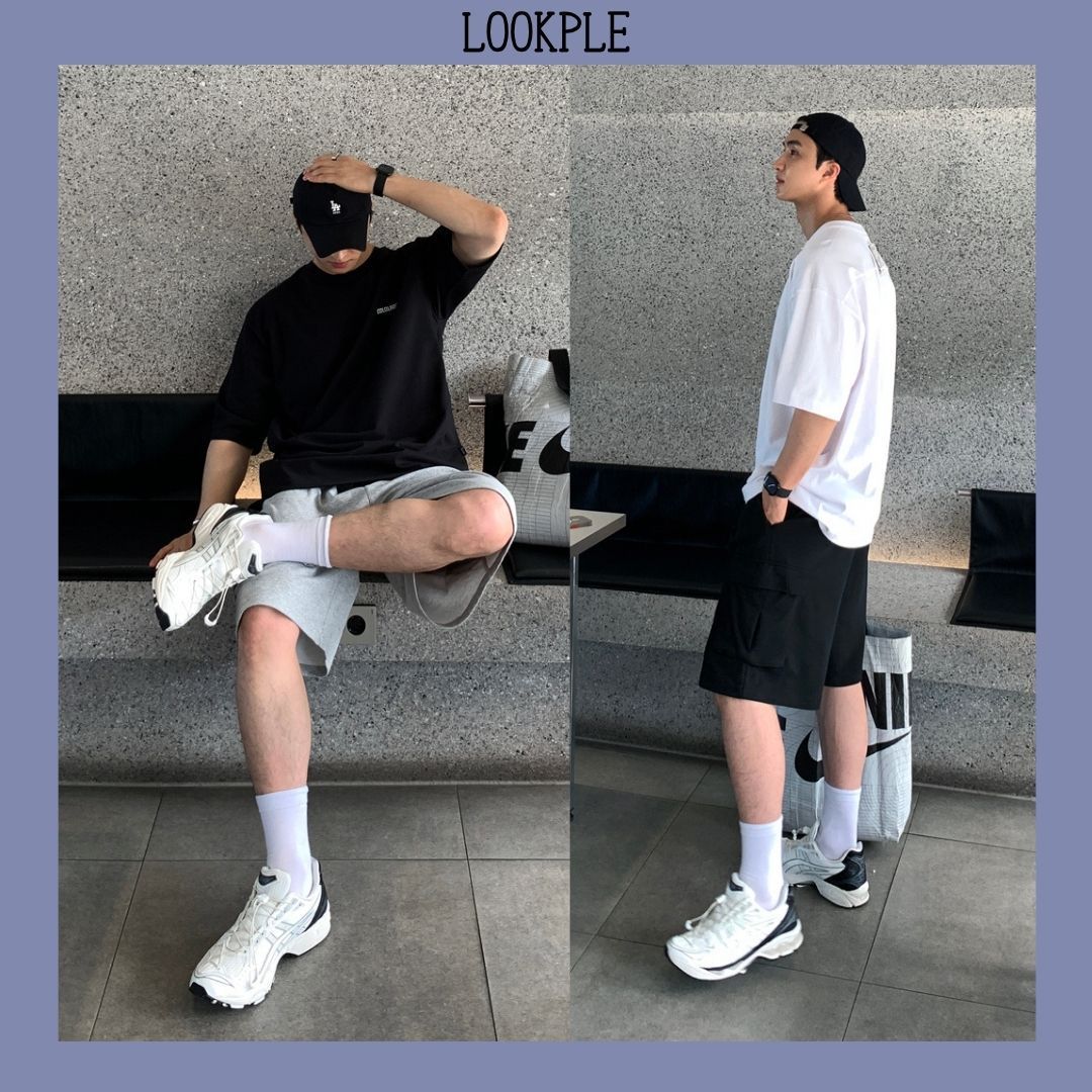 LOOKPLE☆ワイバードスフィマカーゴバミューダショートパンツ