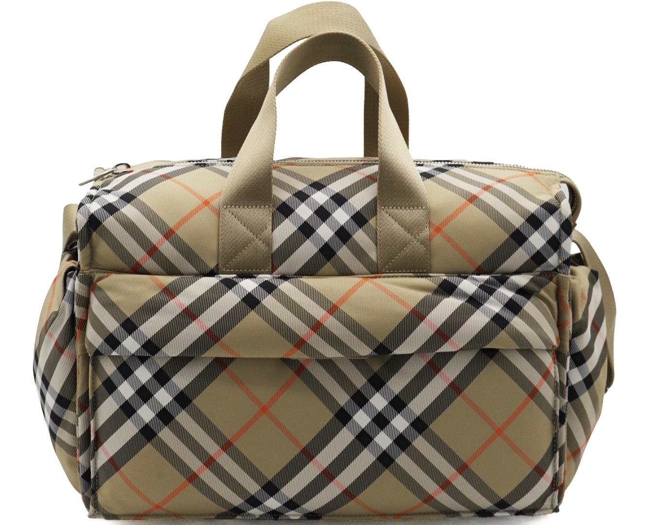 【BURBERRY】チェック ベイビー チェンジングバッグ