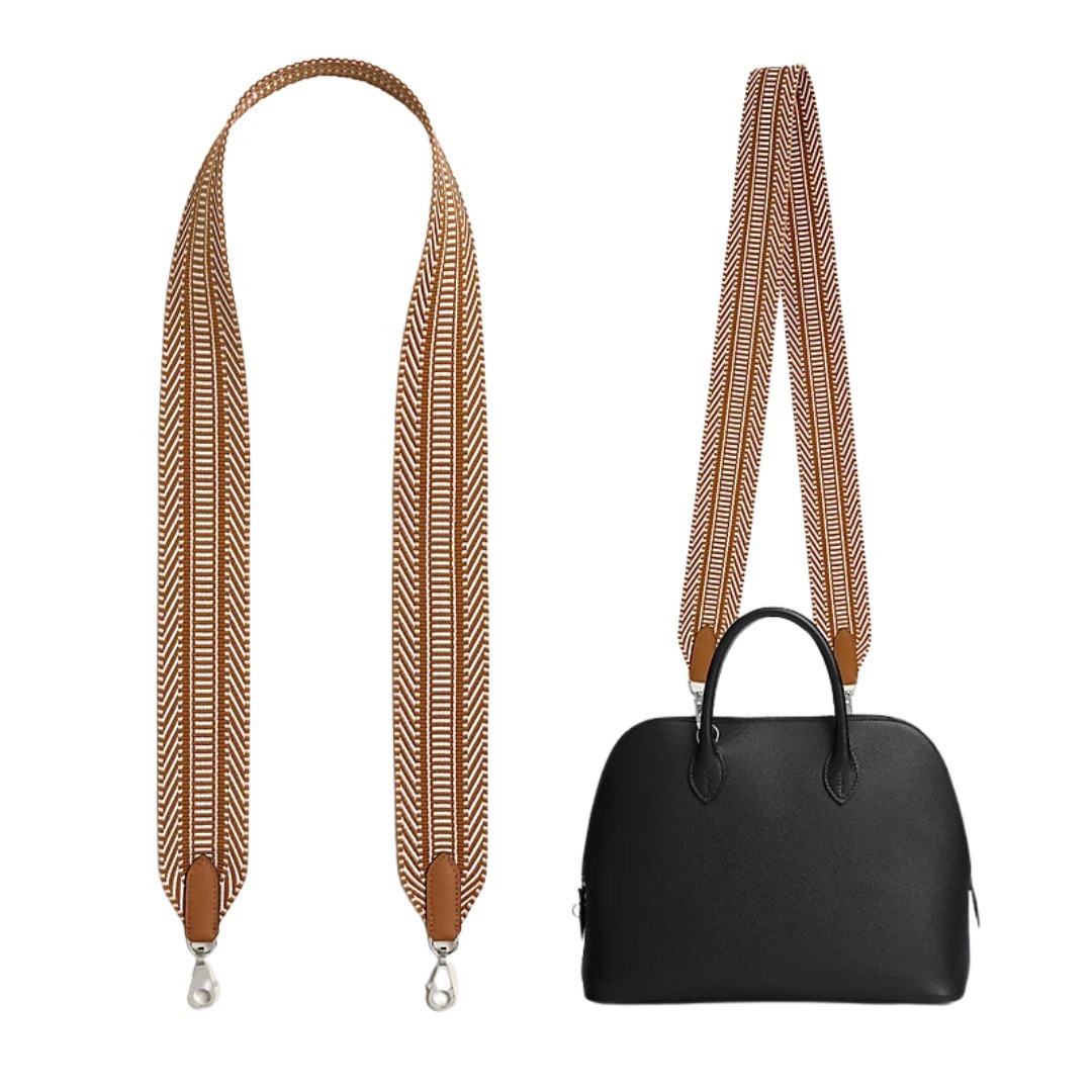 好みのバッグに♪《HERMES》カヴァレ 50mmストラップ