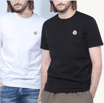 MONCLER ワッペン クルーネック 半袖 Tシャツ