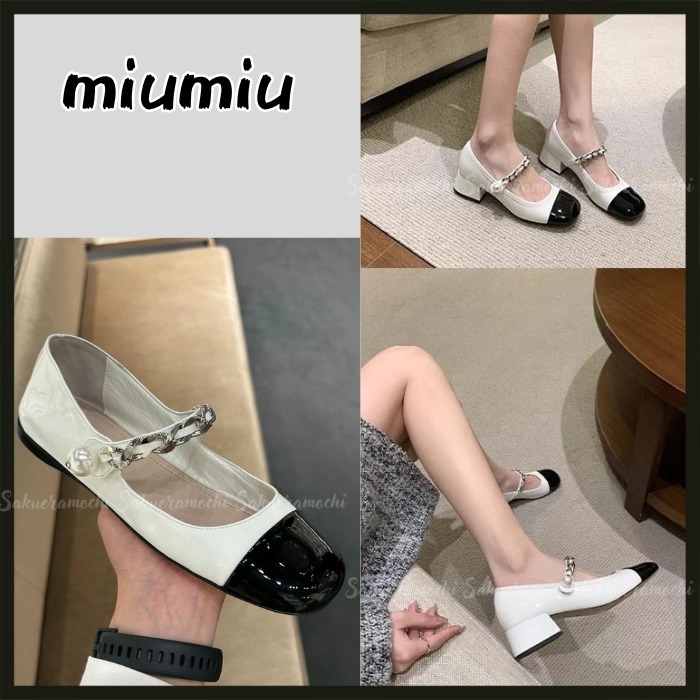 【MIUMIU】インスタ話題☆lady's ストラップ パンプス(37.5size)