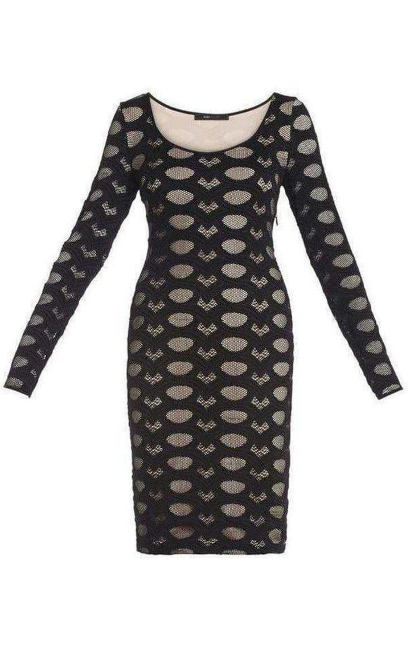 パーティードレス Tanya Long Sleeve Lace Dress