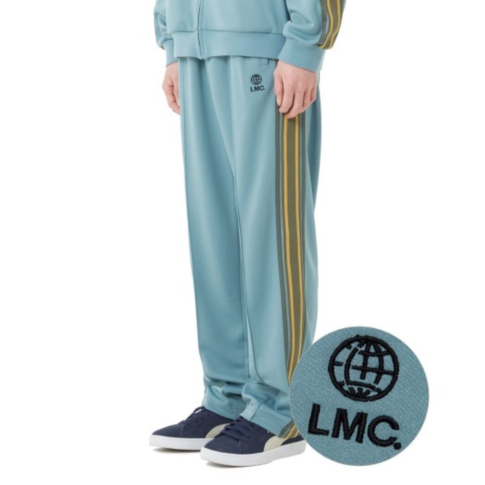 スウェット・トレーナー LMC SIDE STRIPED JERSEY TRACK PANTS gray mint 0LM23SPT109GMT