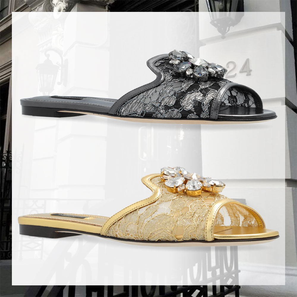 Dolce & Gabbana BIANCA SLIDES スライド サンダル ビアンカ