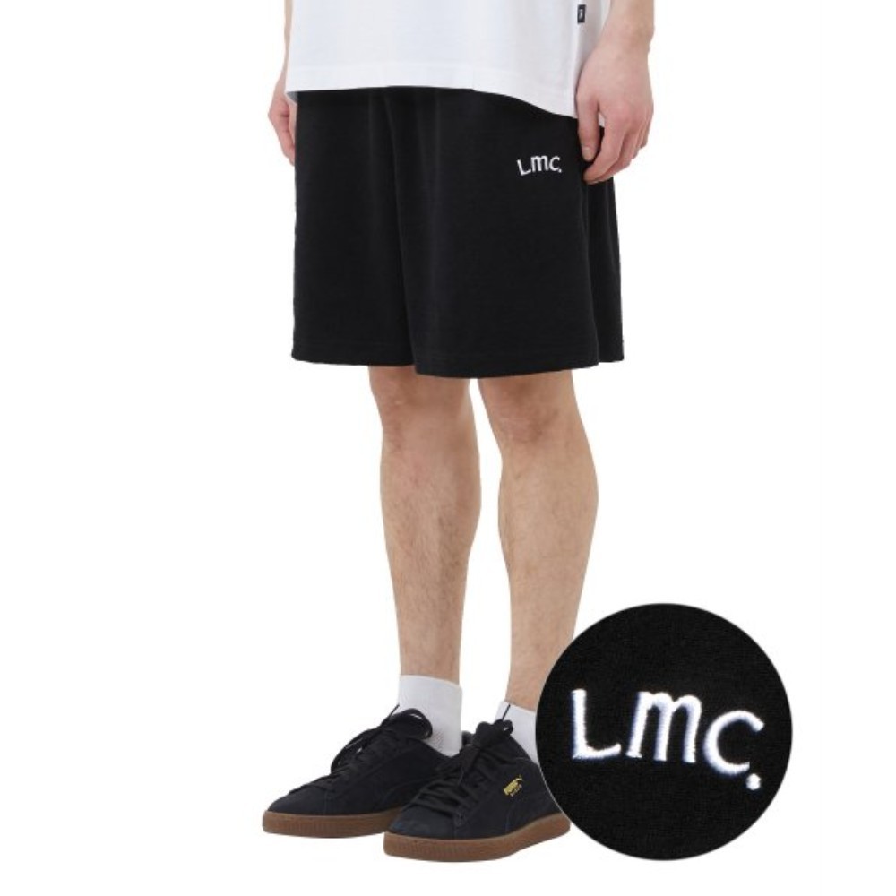ハーフ・ショートパンツ LMC TERRY SHORTS black 0LM23SHP108BLK