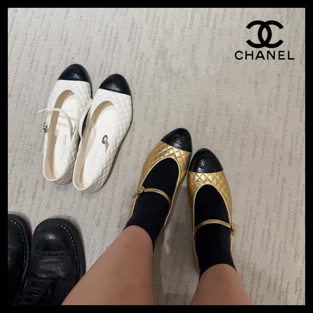 【エレガント/大人上品♪】CHANEL メリージェーン