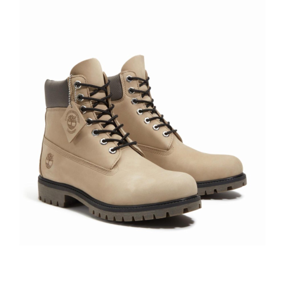 ■Timberland■ Men's 6 Inch Lace Waterproof Boots Ash Brown