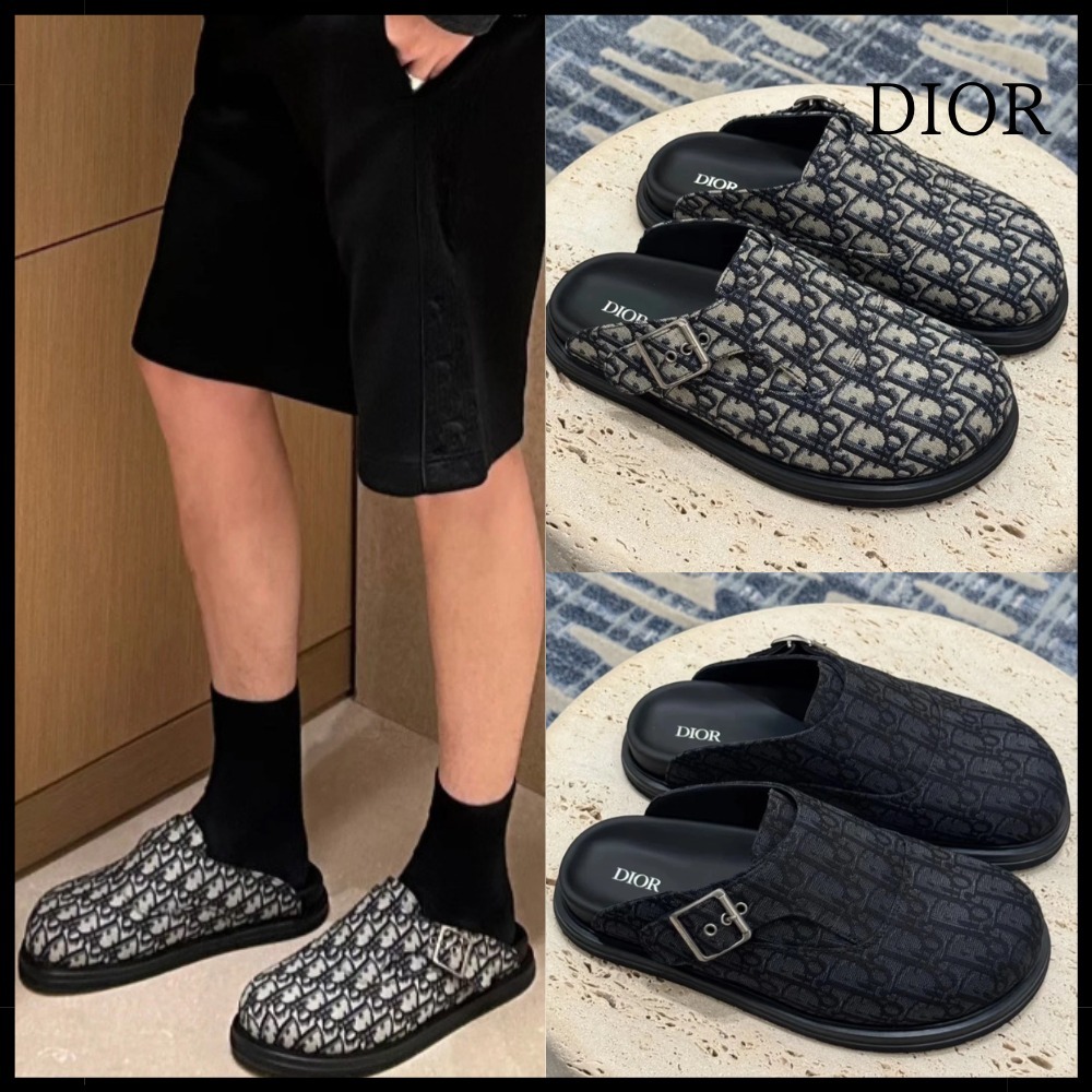 【品格を纏うデザイン♪】DIOR Aqua ミュール サボ サンダル