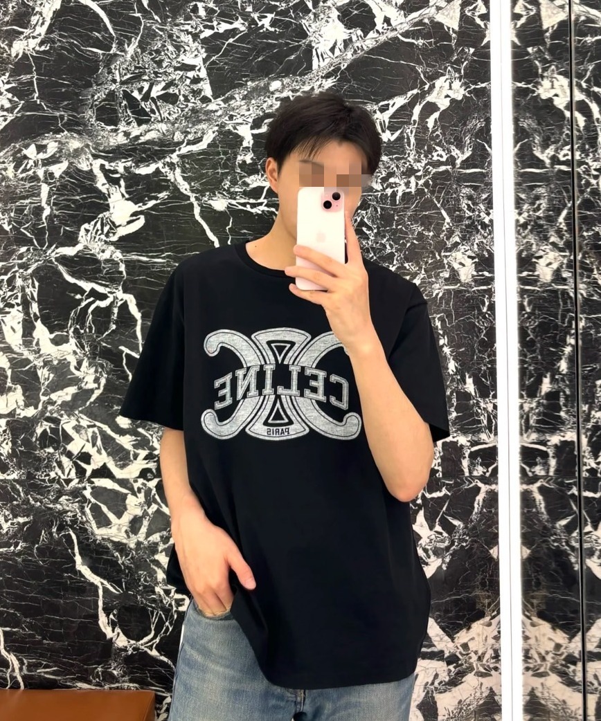 《CELINE》国内発送 セリーヌ ルーズ Tシャツ /トリオンフ