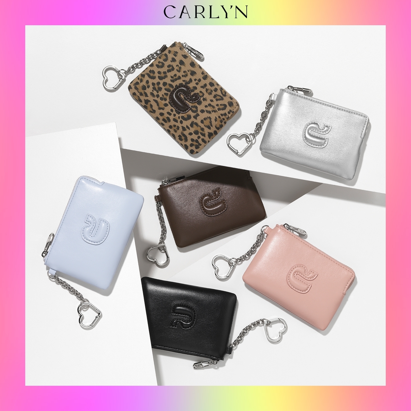 【CARLYN】韓国人気★ Monet Zipper Wallet