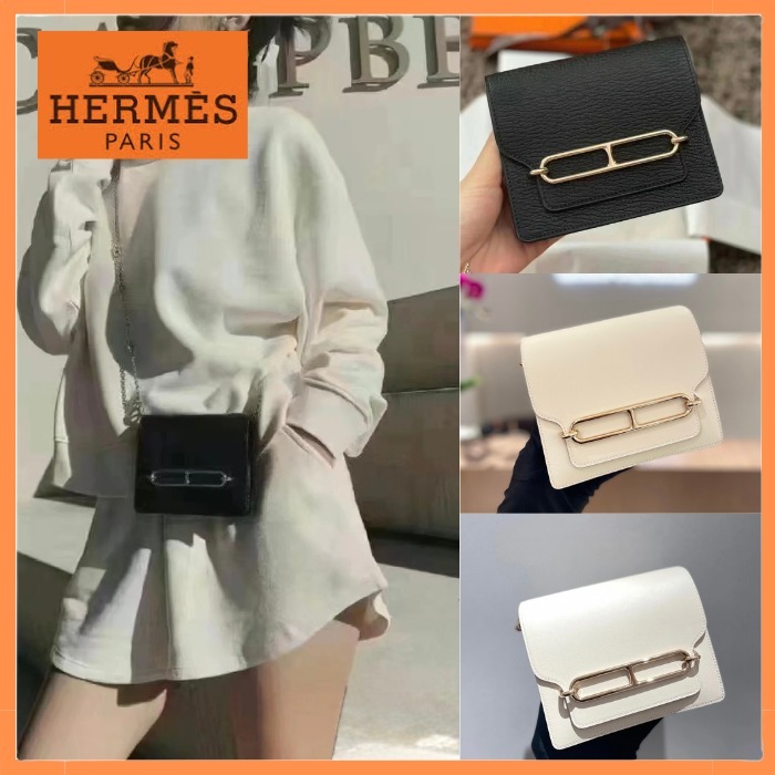 【サイズ感が可愛い♡】 HERMES スリムロールウォレット
